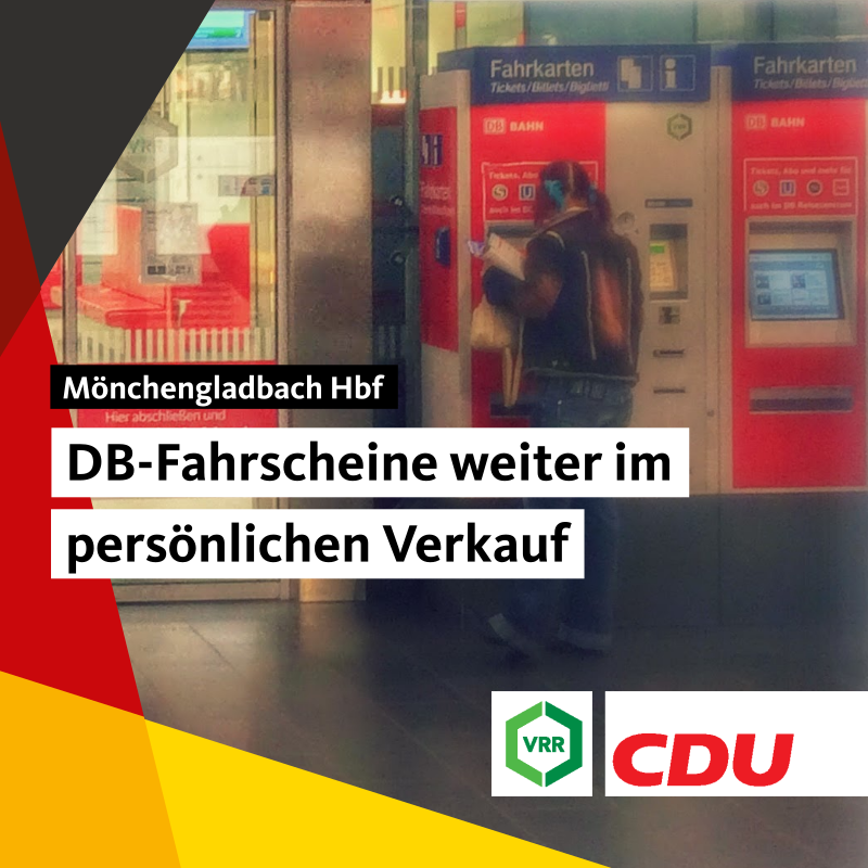 VRR garantiert DB-Ticket-Verkauf an Bahnhöfen