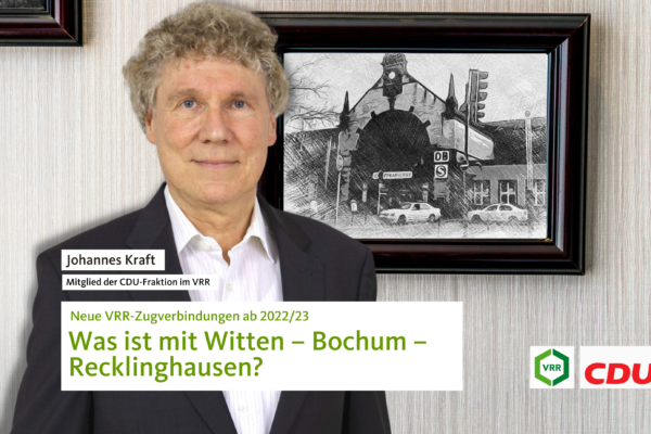 Neue Zugverbindungen 2022/23: Was ist mit Witten – Bochum – Recklinghausen?